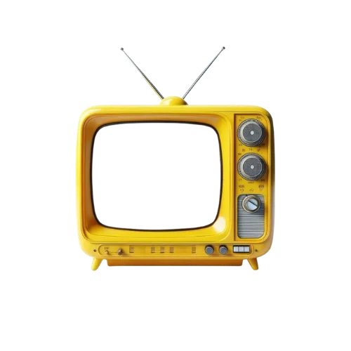 Retro TV sticker